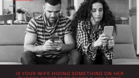 Wife secretly talking on the phone, suggesting an act of infidelity.
